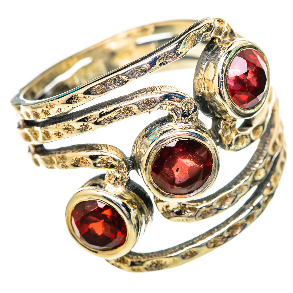Garnet Rings handcrafted by Ana Silver Co - RING115010 - Photo 2