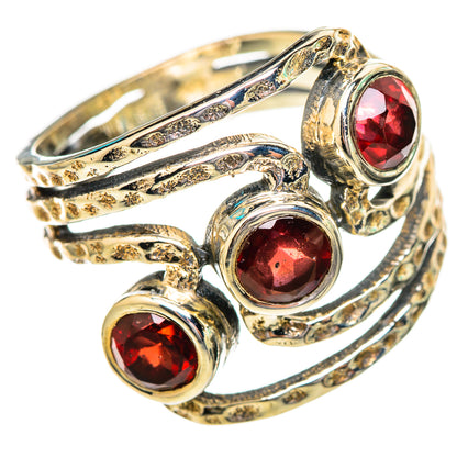 Garnet Rings handcrafted by Ana Silver Co - RING115010 - Photo 2