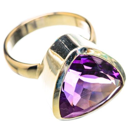 Amethyst Rings handcrafted by Ana Silver Co - RING115013 - Photo 2