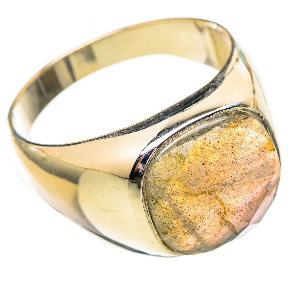 Labradorite Rings handcrafted by Ana Silver Co - RING115024 - Photo 2