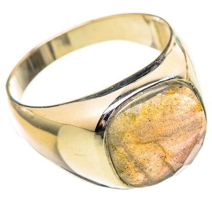 Labradorite Rings handcrafted by Ana Silver Co - RING115024 - Photo 2