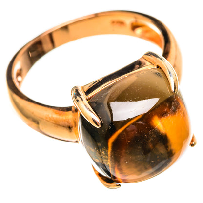 Smoky Quartz Rings handcrafted by Ana Silver Co - RING115029 - Photo 2