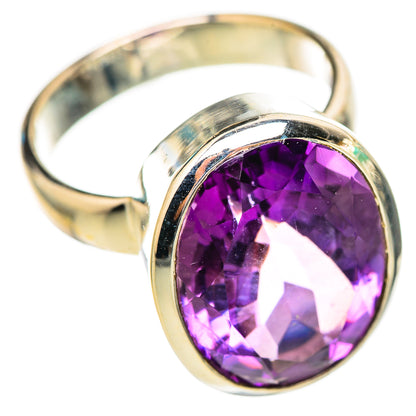 Amethyst Rings handcrafted by Ana Silver Co - RING115038 - Photo 2