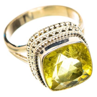 Citrine Rings handcrafted by Ana Silver Co - RING115046 - Photo 2