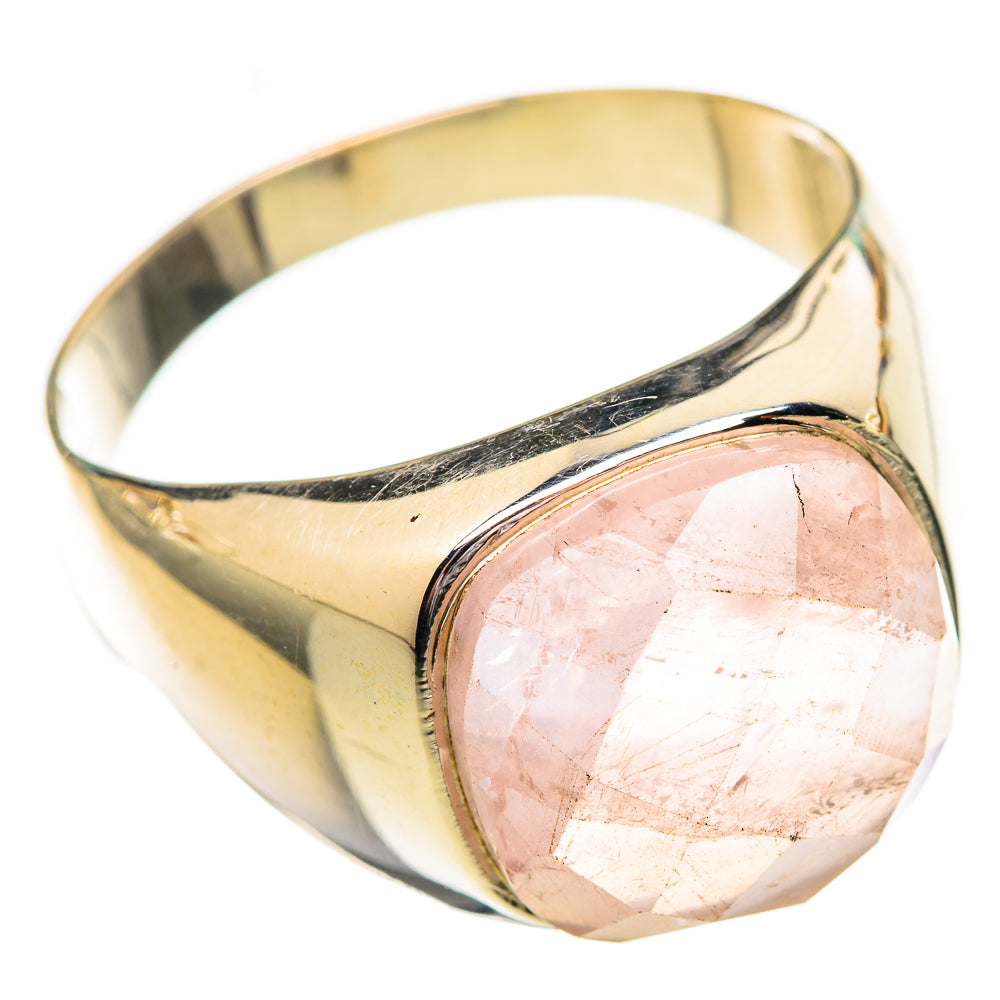 Rose Quartz Rings handcrafted by Ana Silver Co - RING115060 - Photo 2