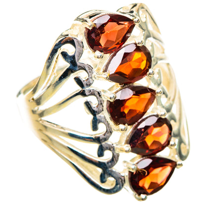 Garnet Rings handcrafted by Ana Silver Co - RING115062 - Photo 2