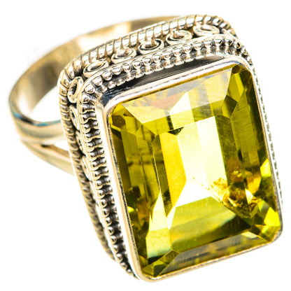 Citrine Rings handcrafted by Ana Silver Co - RING115072 - Photo 2