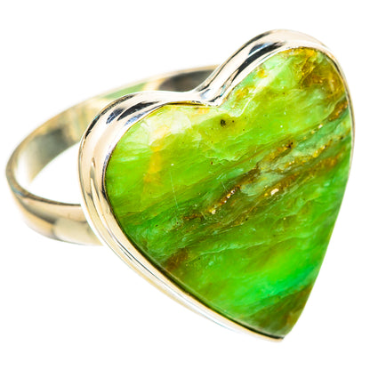 Peruvian Opal Rings handcrafted by Ana Silver Co - RING115079 - Photo 2