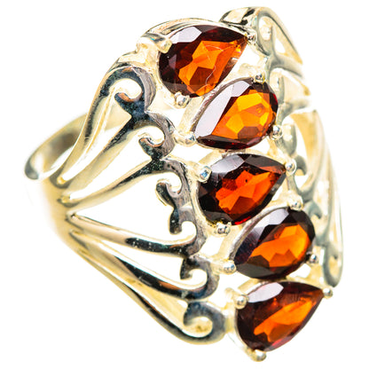 Garnet Rings handcrafted by Ana Silver Co - RING115087 - Photo 2