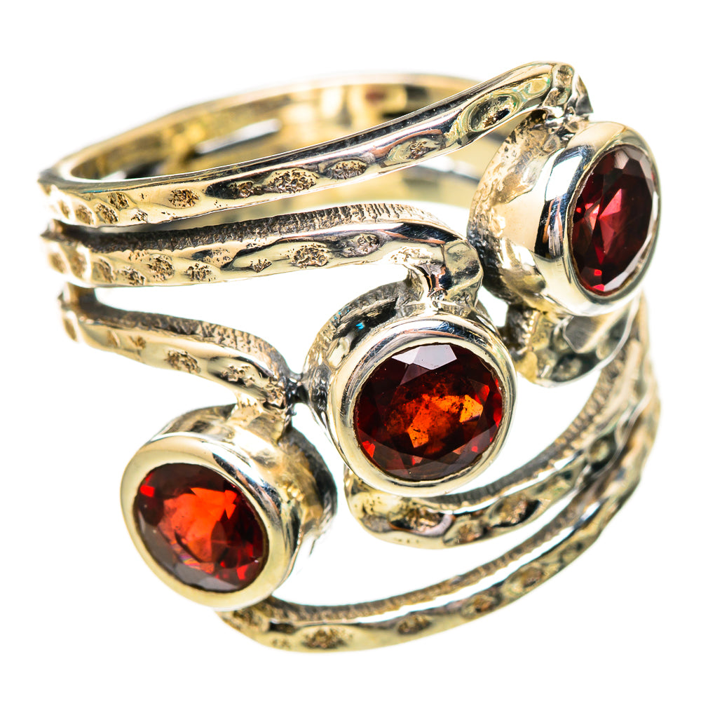 Garnet Rings handcrafted by Ana Silver Co - RING115088 - Photo 2