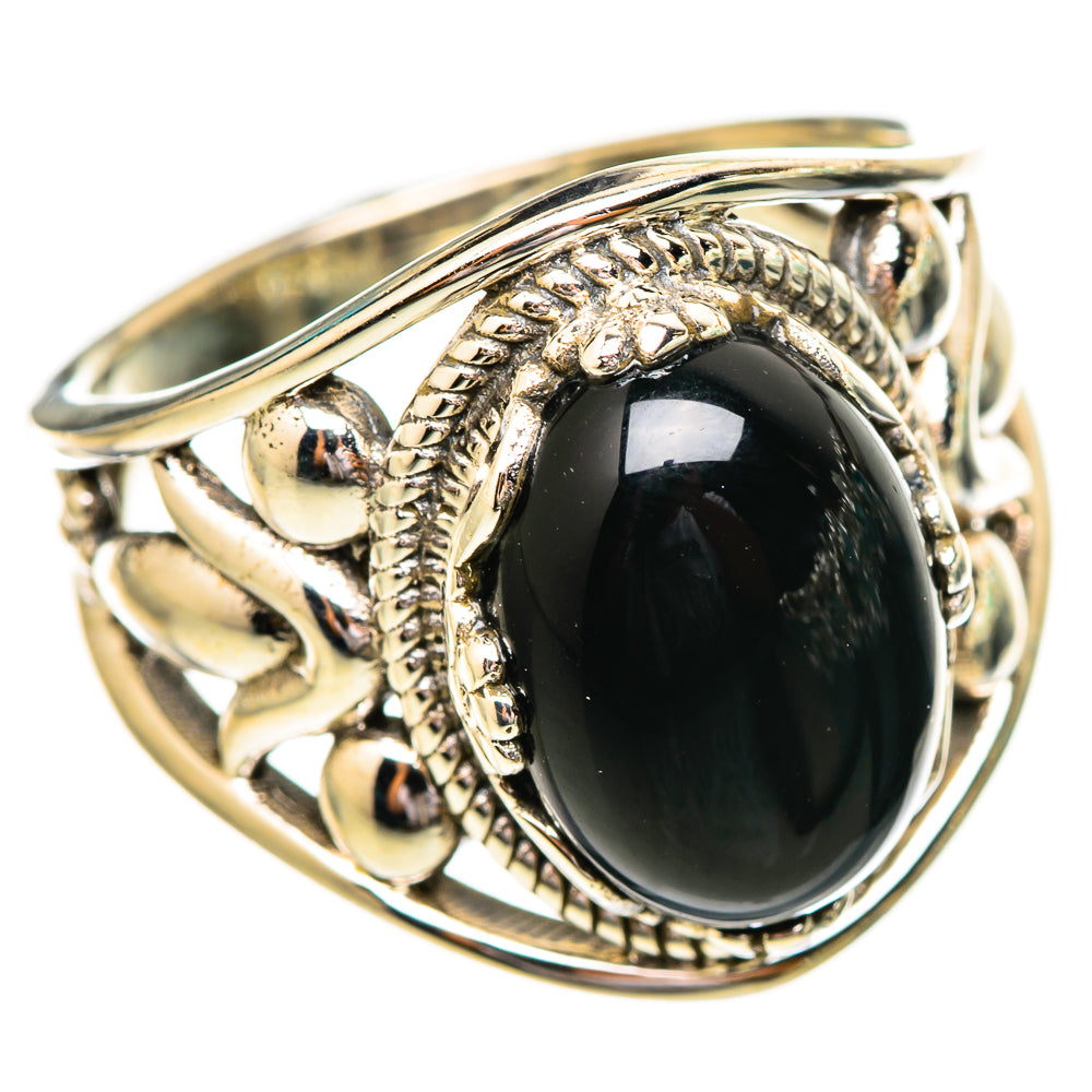 Black Onyx Rings handcrafted by Ana Silver Co - RING115093 - Photo 2