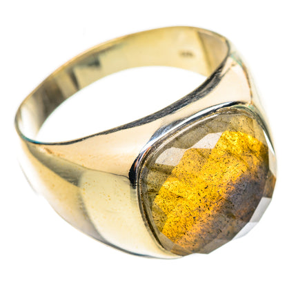 Labradorite Rings handcrafted by Ana Silver Co - RING115100 - Photo 2