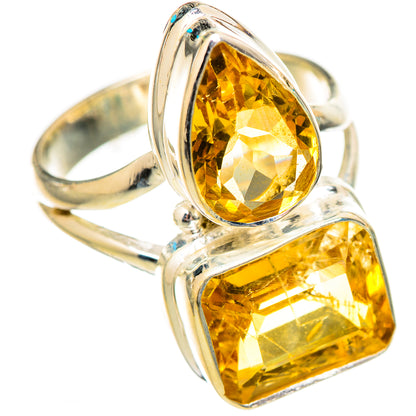 Citrine Rings handcrafted by Ana Silver Co - RING115107 - Photo 2