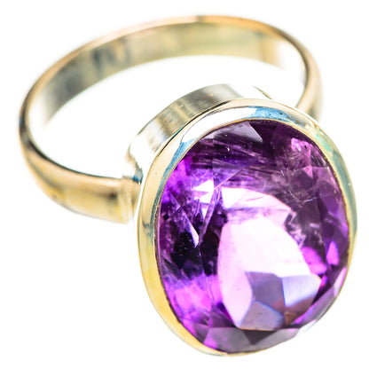 Amethyst Rings handcrafted by Ana Silver Co - RING115111 - Photo 2