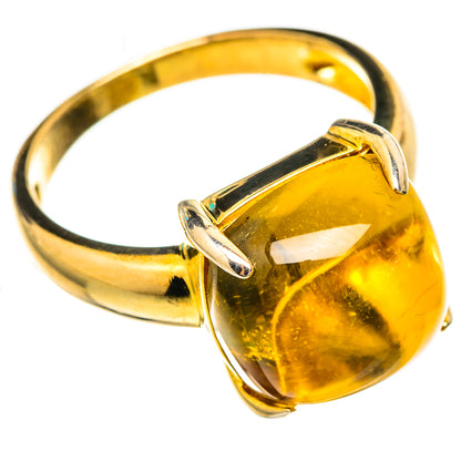 Citrine Rings handcrafted by Ana Silver Co - RING115127 - Photo 2
