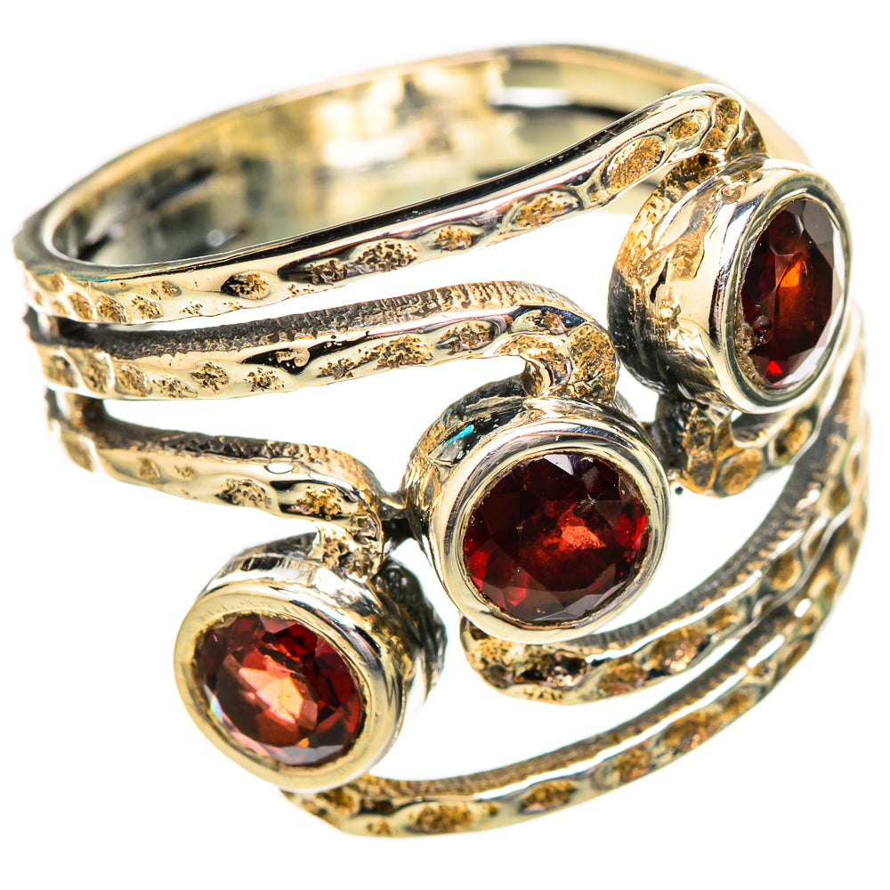 Garnet Rings handcrafted by Ana Silver Co - RING115128 - Photo 2