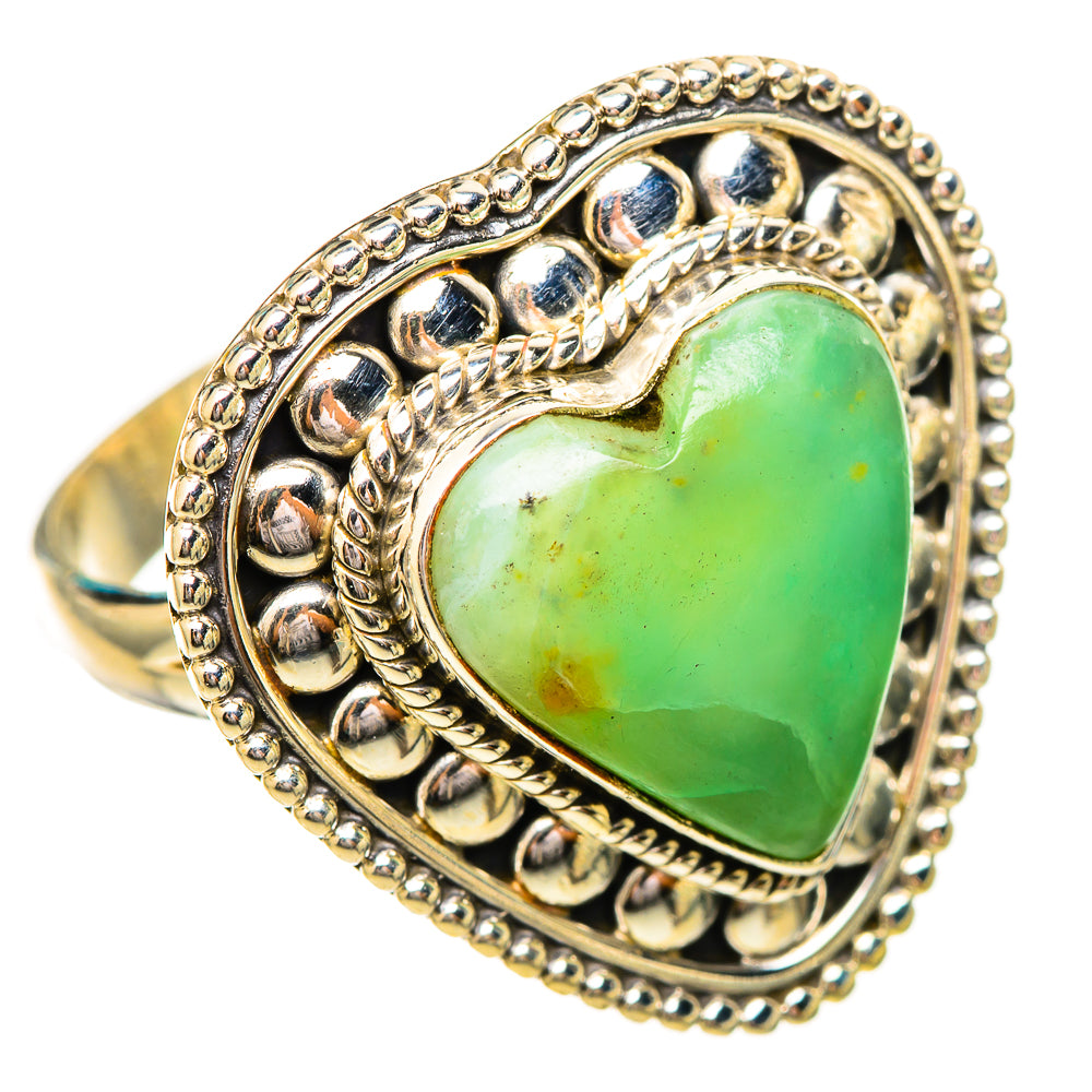 Peruvian Opal Rings handcrafted by Ana Silver Co - RING115148 - Photo 2