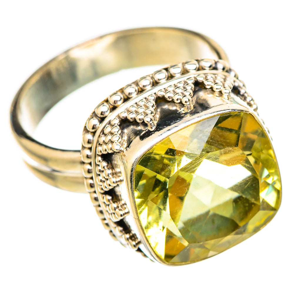 Citrine Rings handcrafted by Ana Silver Co - RING115164 - Photo 2