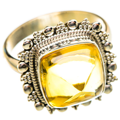Citrine Rings handcrafted by Ana Silver Co - RING115174 - Photo 2