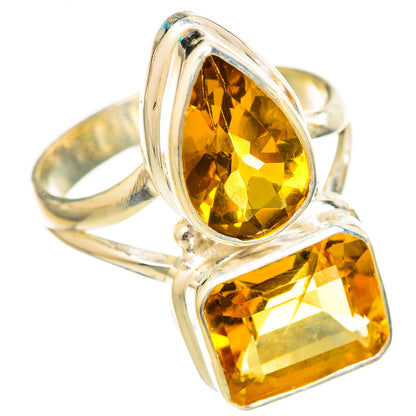 Citrine Rings handcrafted by Ana Silver Co - RING115175 - Photo 2