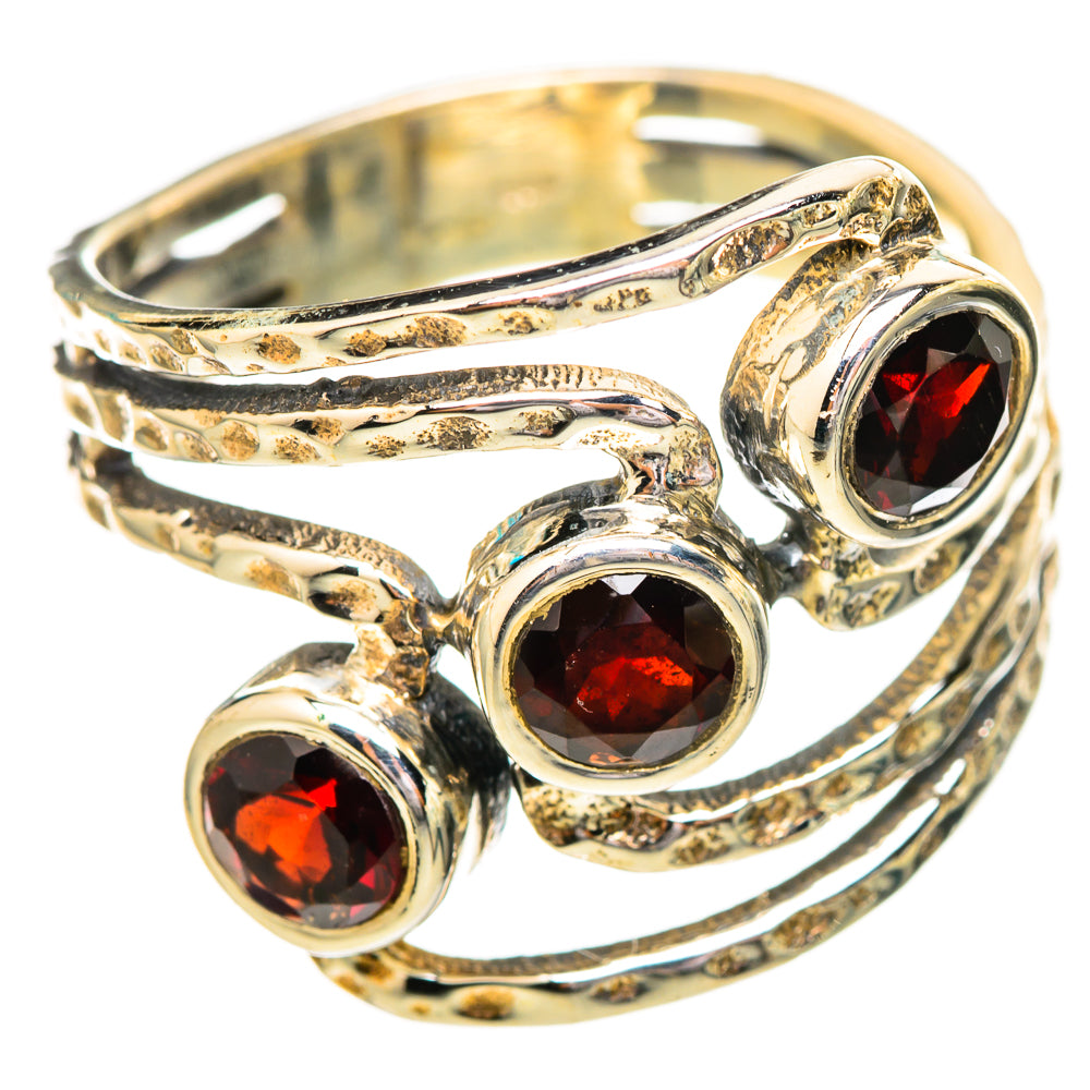 Garnet Rings handcrafted by Ana Silver Co - RING115176 - Photo 2
