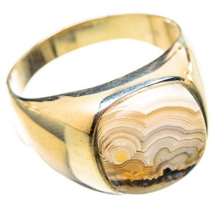 Laguna Lace Agate Rings handcrafted by Ana Silver Co - RING115184 - Photo 2