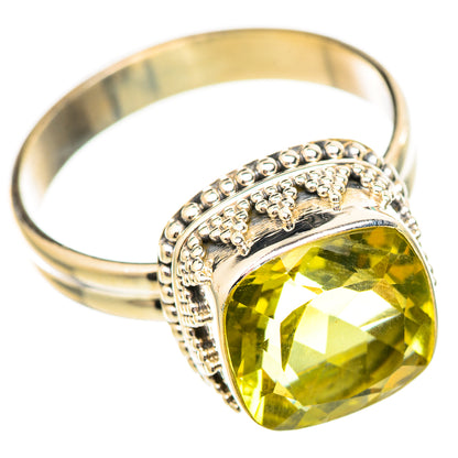 Citrine Rings handcrafted by Ana Silver Co - RING115185 - Photo 2