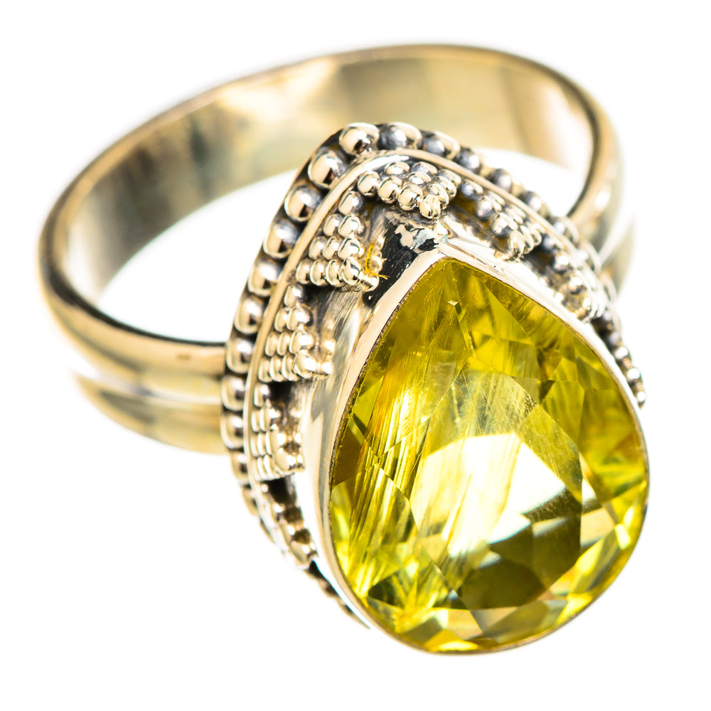 Citrine Rings handcrafted by Ana Silver Co - RING115186 - Photo 2
