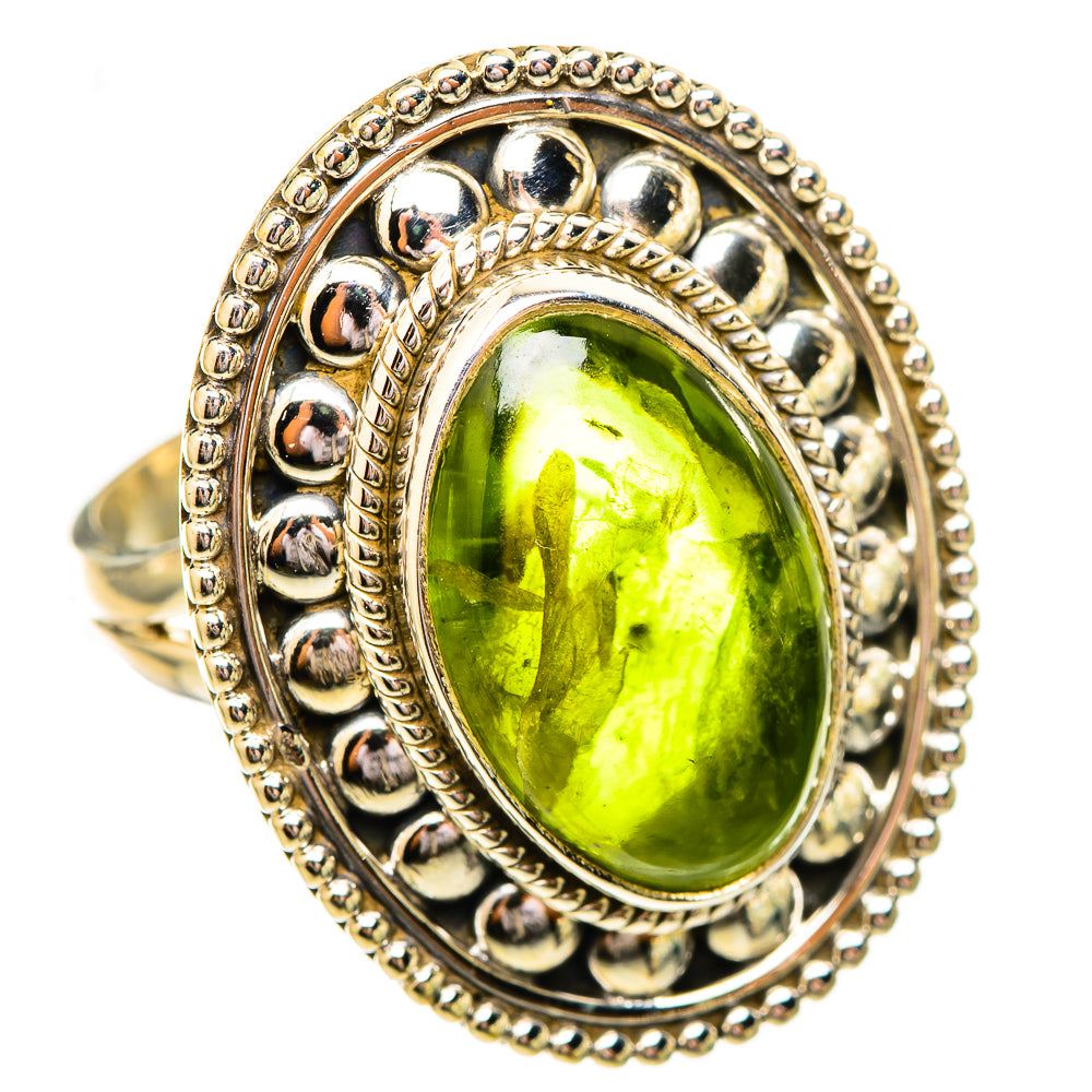 Peridot Rings handcrafted by Ana Silver Co - RING115194 - Photo 2