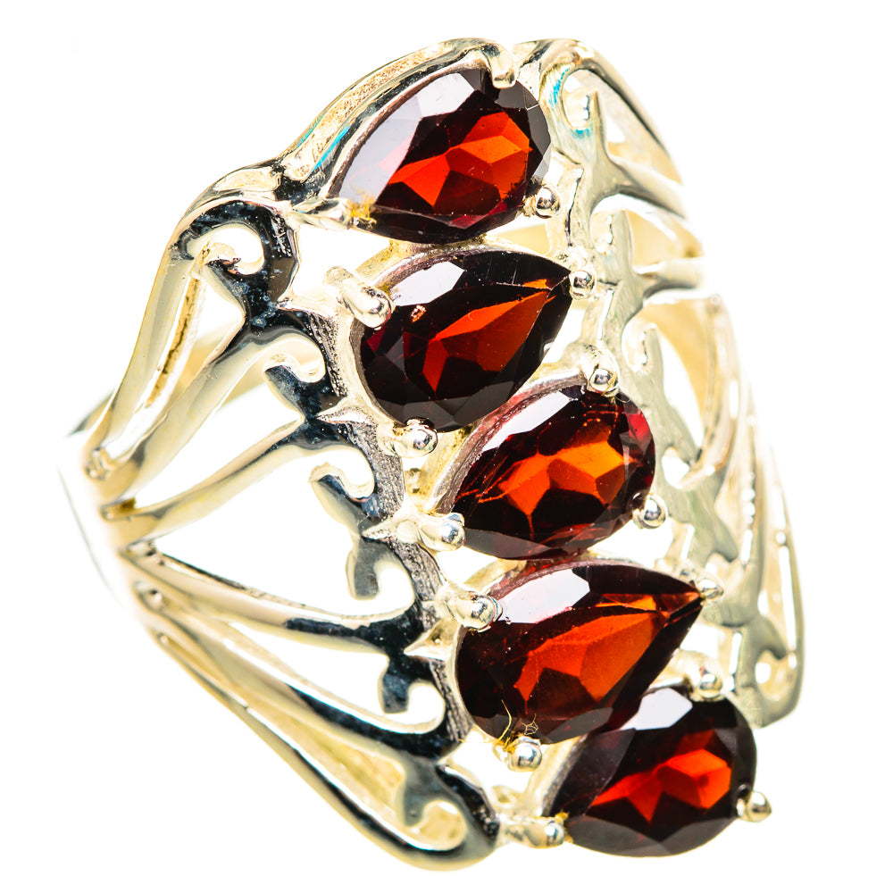 Garnet Rings handcrafted by Ana Silver Co - RING115198 - Photo 2