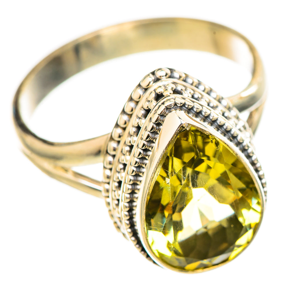 Citrine Rings handcrafted by Ana Silver Co - RING115206 - Photo 2