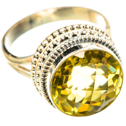 Citrine Rings handcrafted by Ana Silver Co - RING115227 - Photo 2