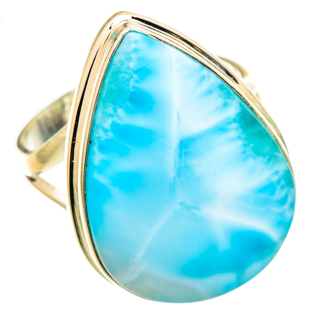 Larimar Rings handcrafted by Ana Silver Co - RING115236 - Photo 2