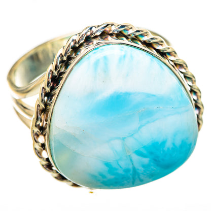 Larimar Rings handcrafted by Ana Silver Co - RING115240 - Photo 2