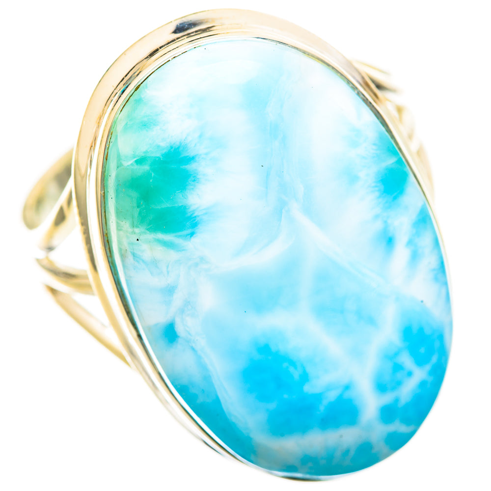 Larimar Rings handcrafted by Ana Silver Co - RING115252 - Photo 2