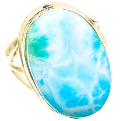 Larimar Rings handcrafted by Ana Silver Co - RING115252 - Photo 2