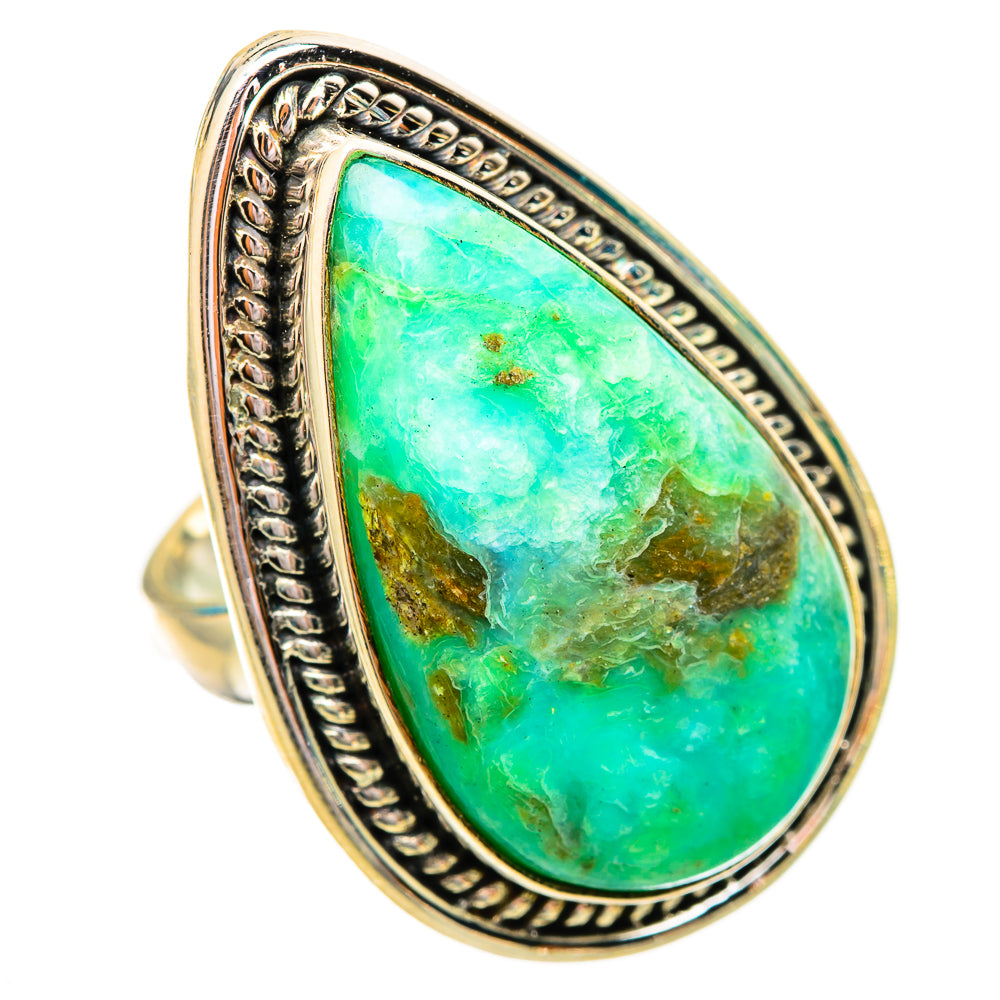 Peruvian Opal Rings handcrafted by Ana Silver Co - RING115259 - Photo 2