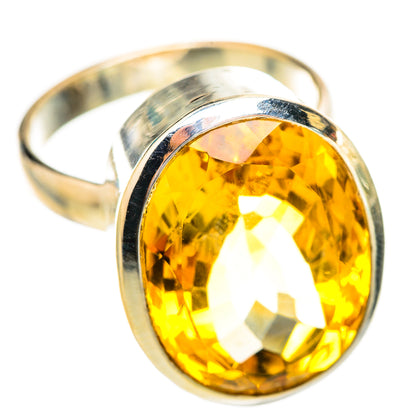 Citrine Rings handcrafted by Ana Silver Co - RING115263 - Photo 2