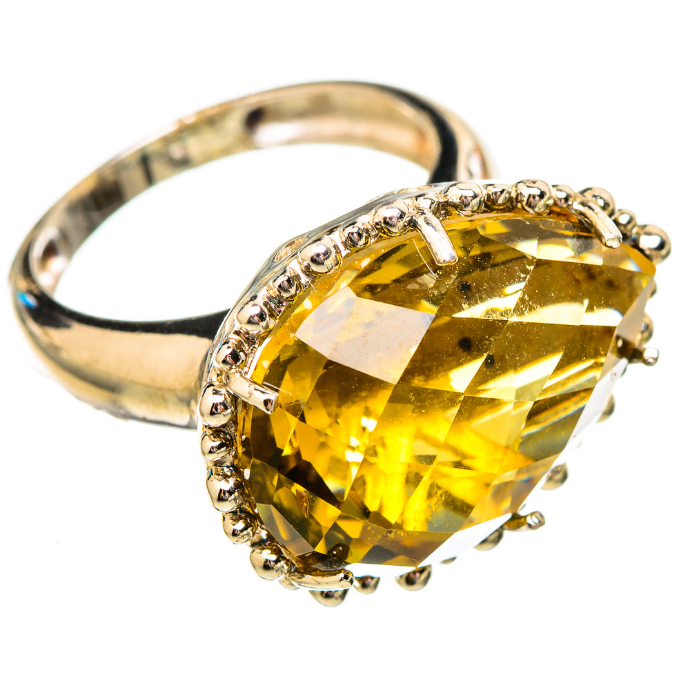 Citrine Rings handcrafted by Ana Silver Co - RING115264 - Photo 2