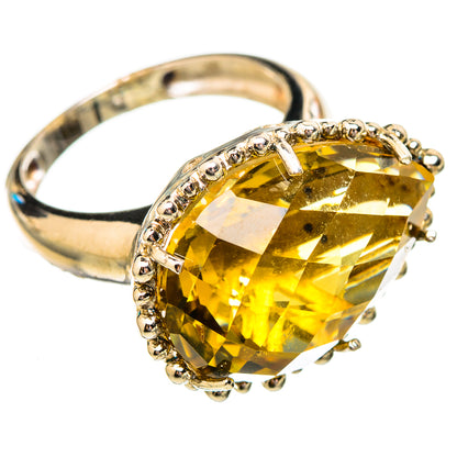 Citrine Rings handcrafted by Ana Silver Co - RING115264 - Photo 2