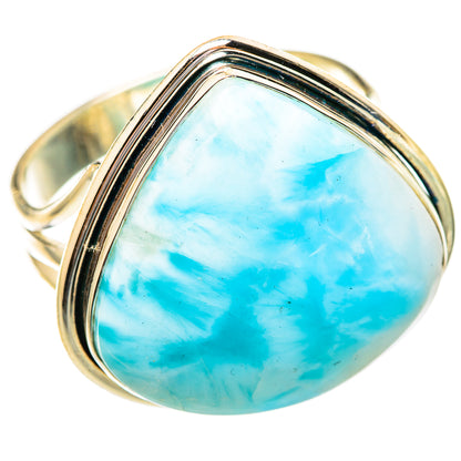 Larimar Rings handcrafted by Ana Silver Co - RING115271 - Photo 2