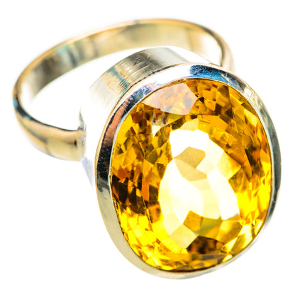 Citrine Rings handcrafted by Ana Silver Co - RING115277 - Photo 2