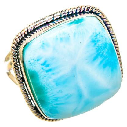 Larimar Rings handcrafted by Ana Silver Co - RING115284 - Photo 2