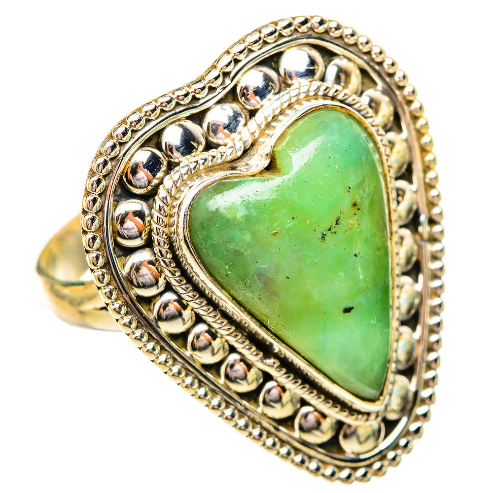 Peruvian Opal Rings handcrafted by Ana Silver Co - RING115289 - Photo 2