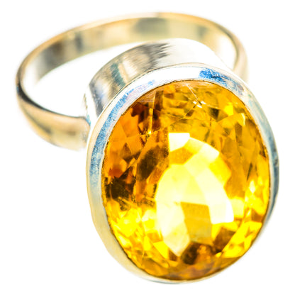 Citrine Rings handcrafted by Ana Silver Co - RING115290 - Photo 2