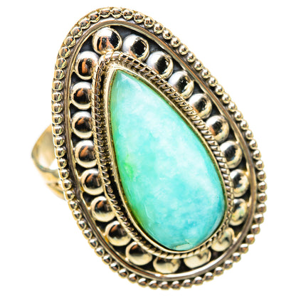 Peruvian Opal Rings handcrafted by Ana Silver Co - RING115297 - Photo 2