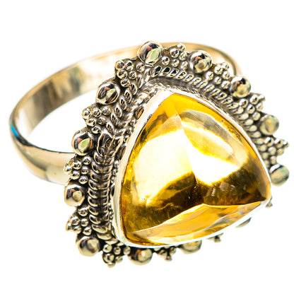 Citrine Rings handcrafted by Ana Silver Co - RING115305 - Photo 2