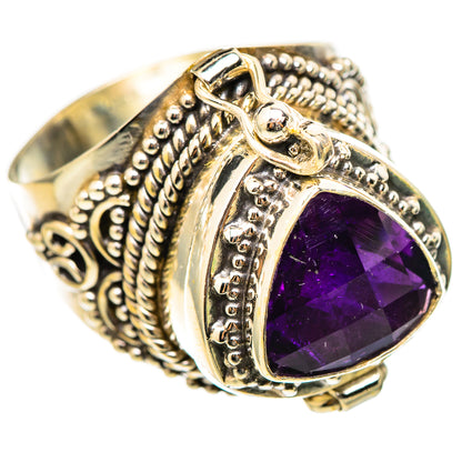 Amethyst Rings handcrafted by Ana Silver Co - RING115312 - Photo 2