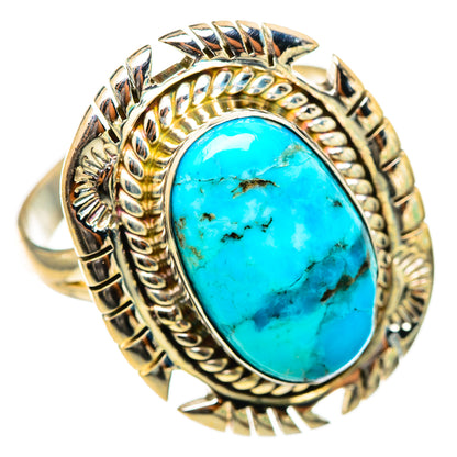 Chrysocolla Rings handcrafted by Ana Silver Co - RING115323 - Photo 2