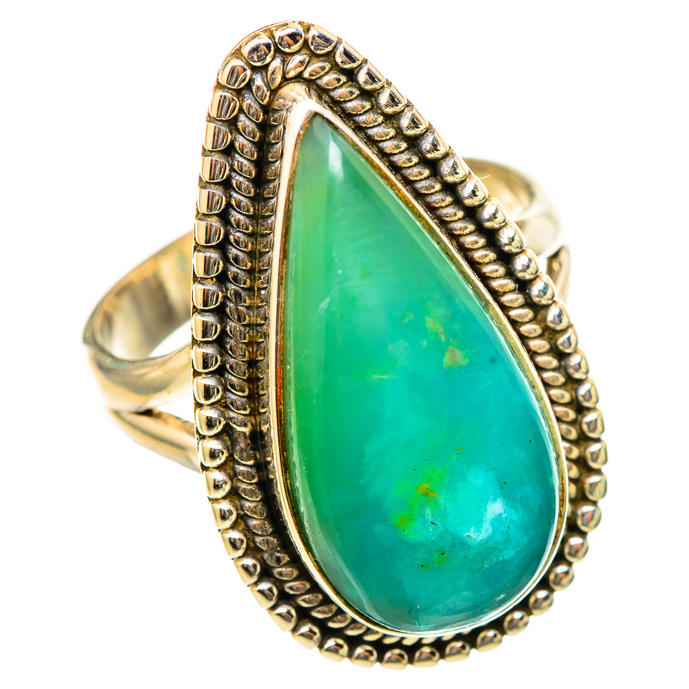 Peruvian Opal Rings handcrafted by Ana Silver Co - RING115324 - Photo 2